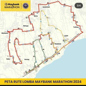 jalur maraton maybank